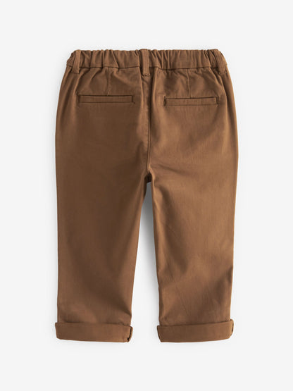 Ginger Tan Stretch Chino Trousers (3mths-7yrs) image 4