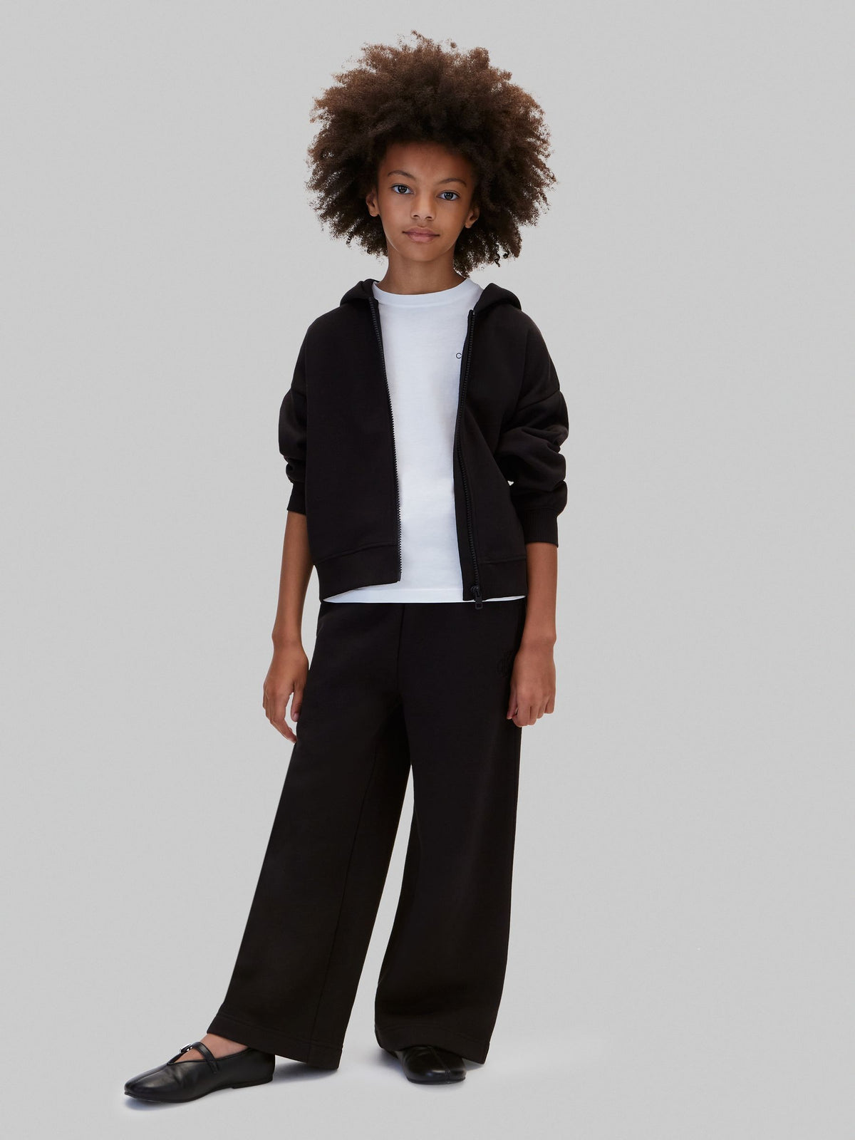 Dsiney Kidz - Calvin Klein PVH Black Wide Leg Joggers image 3