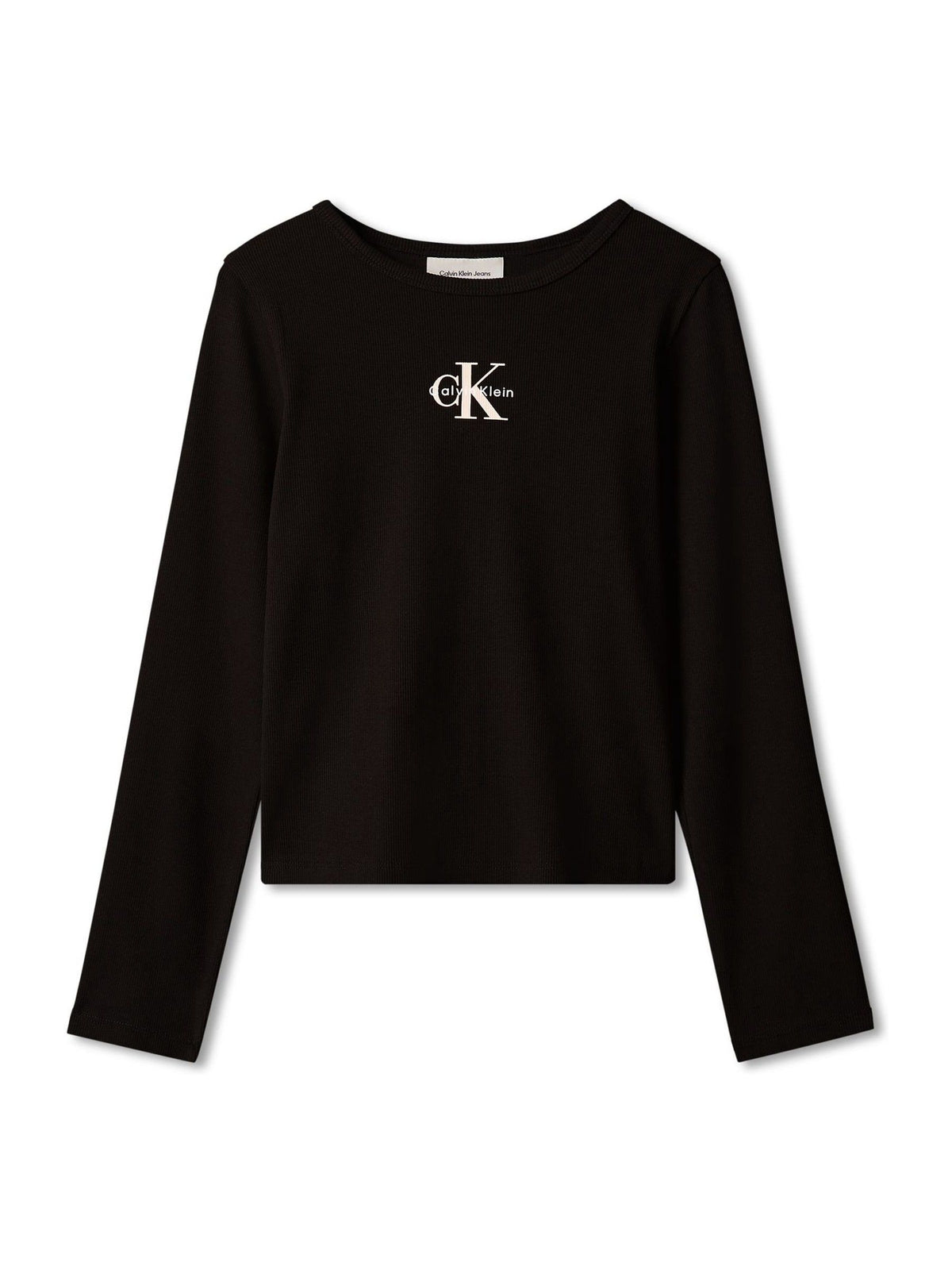 Dsiney Kidz - Calvin Klein PVH Black Long Sleeve Logo T-Shirt image 5