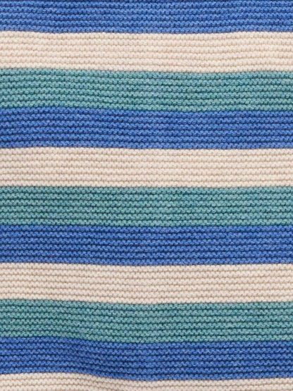 Purebaby Blue Garter Stitch Knit Leggings - image 7
