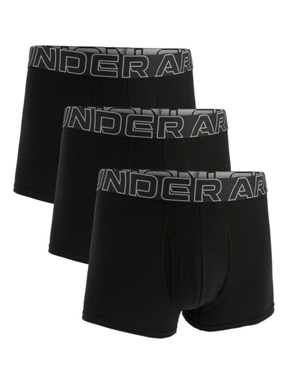 Dsiney Kidz - Under Armour Black Cotton Blend Performance Boxers 3 Pack image 1