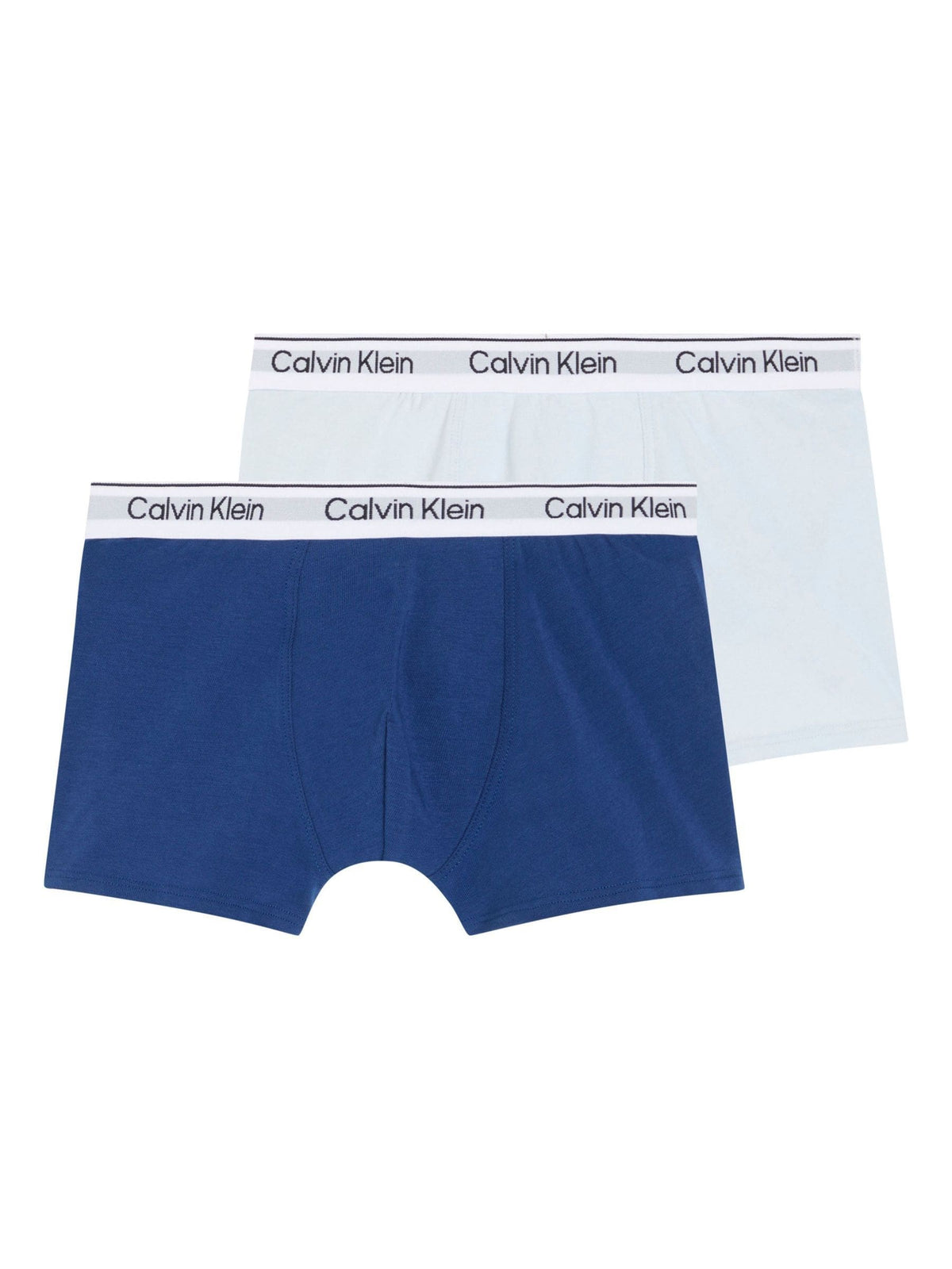 Dsiney Kidz - Calvin Klein Blue Icon Cotton Stretch Trunks 2 Pack image 1