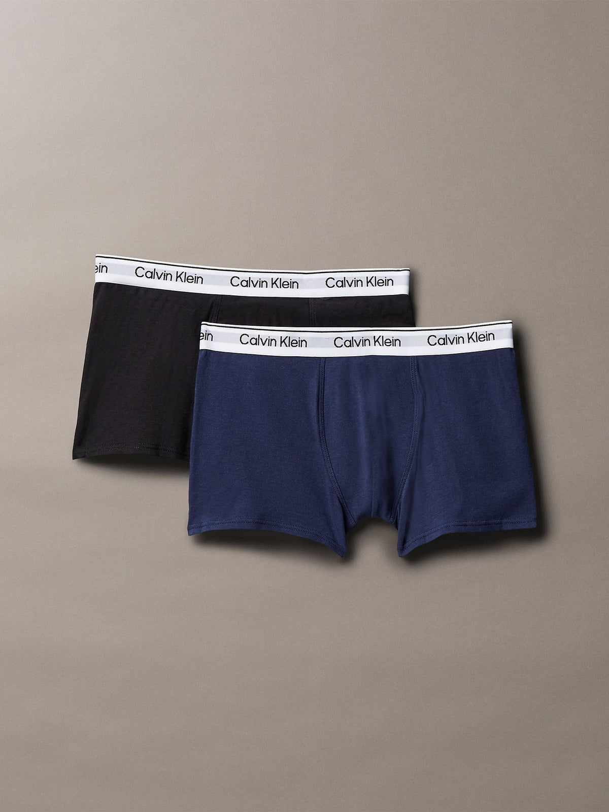 Dsiney Kidz - Calvin Klein Black Icon Cotton Stretch Trunks 2 Pack image 1