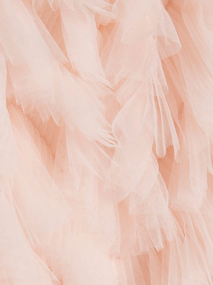 River Island Pink Tulle Bow Jumper Dress - image 3