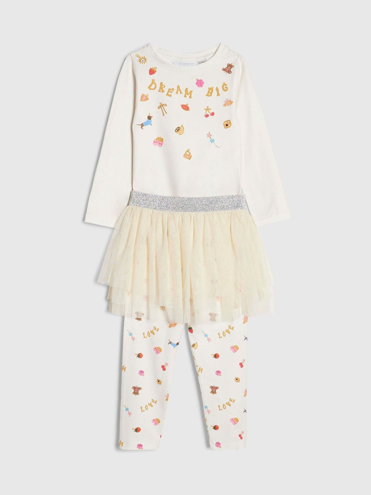River Island Cream Pyjama Set - image 3