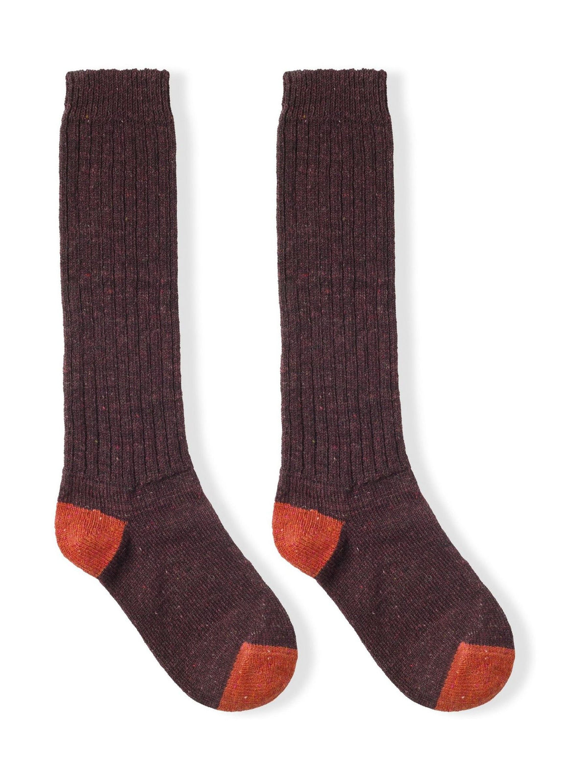 Celtic & Co. Purple Donegal Boots Socks - image 2