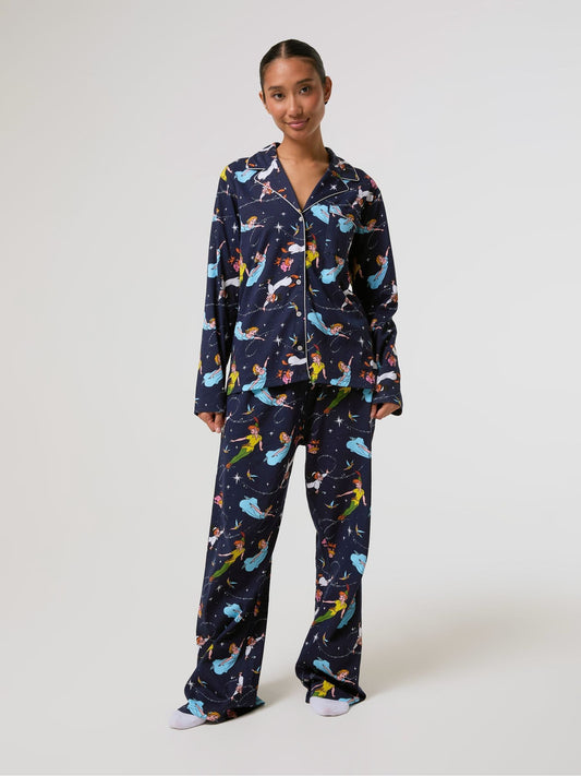 Skinnydip Blue Disney Peter Pan Pyjamas Set with Scrunchie - image 1