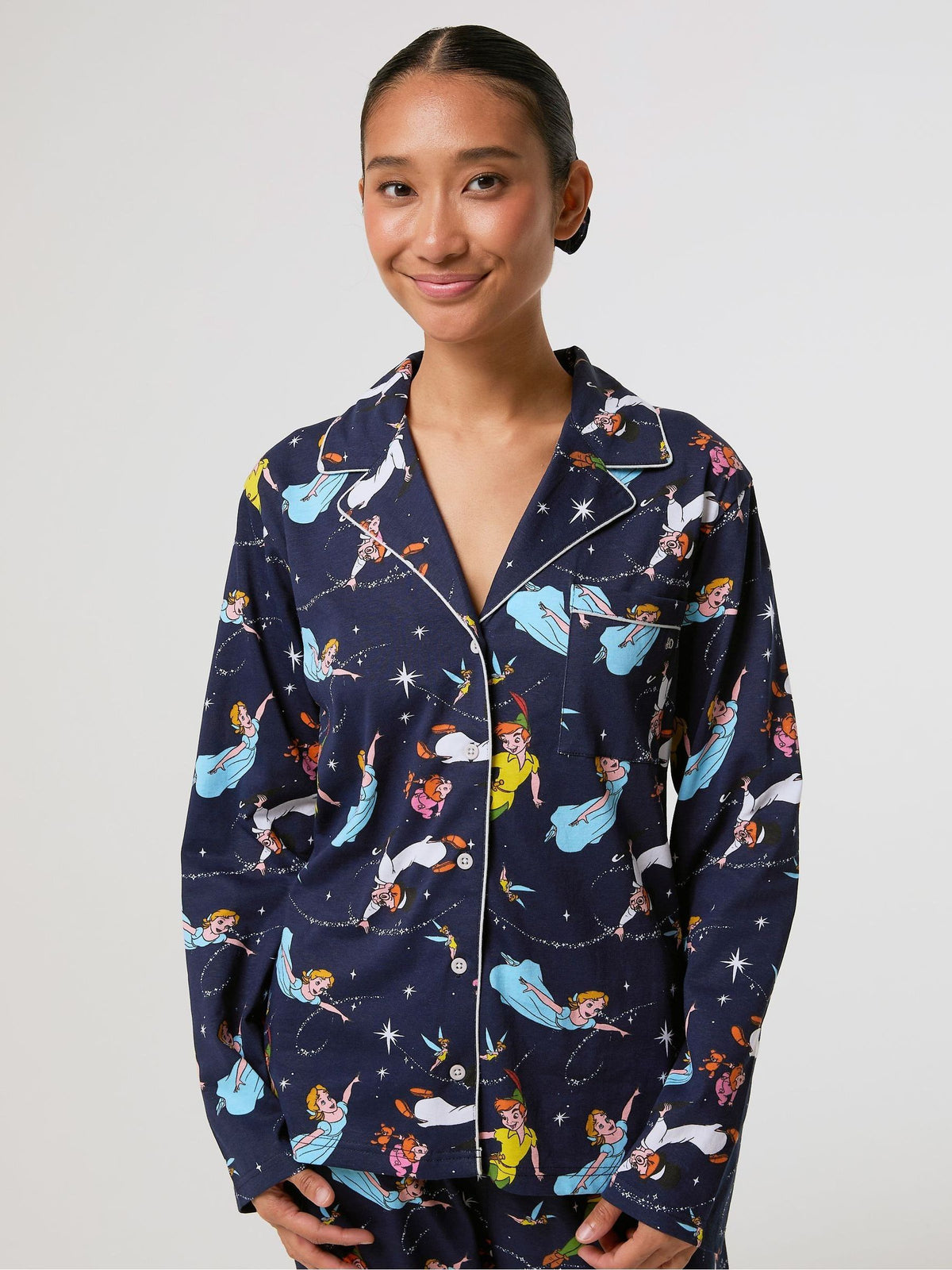 Skinnydip Blue Disney Peter Pan Pyjamas Set with Scrunchie - image 3