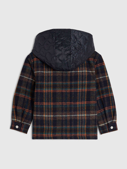 River Island Blue Quilted Check Jacket - image 2