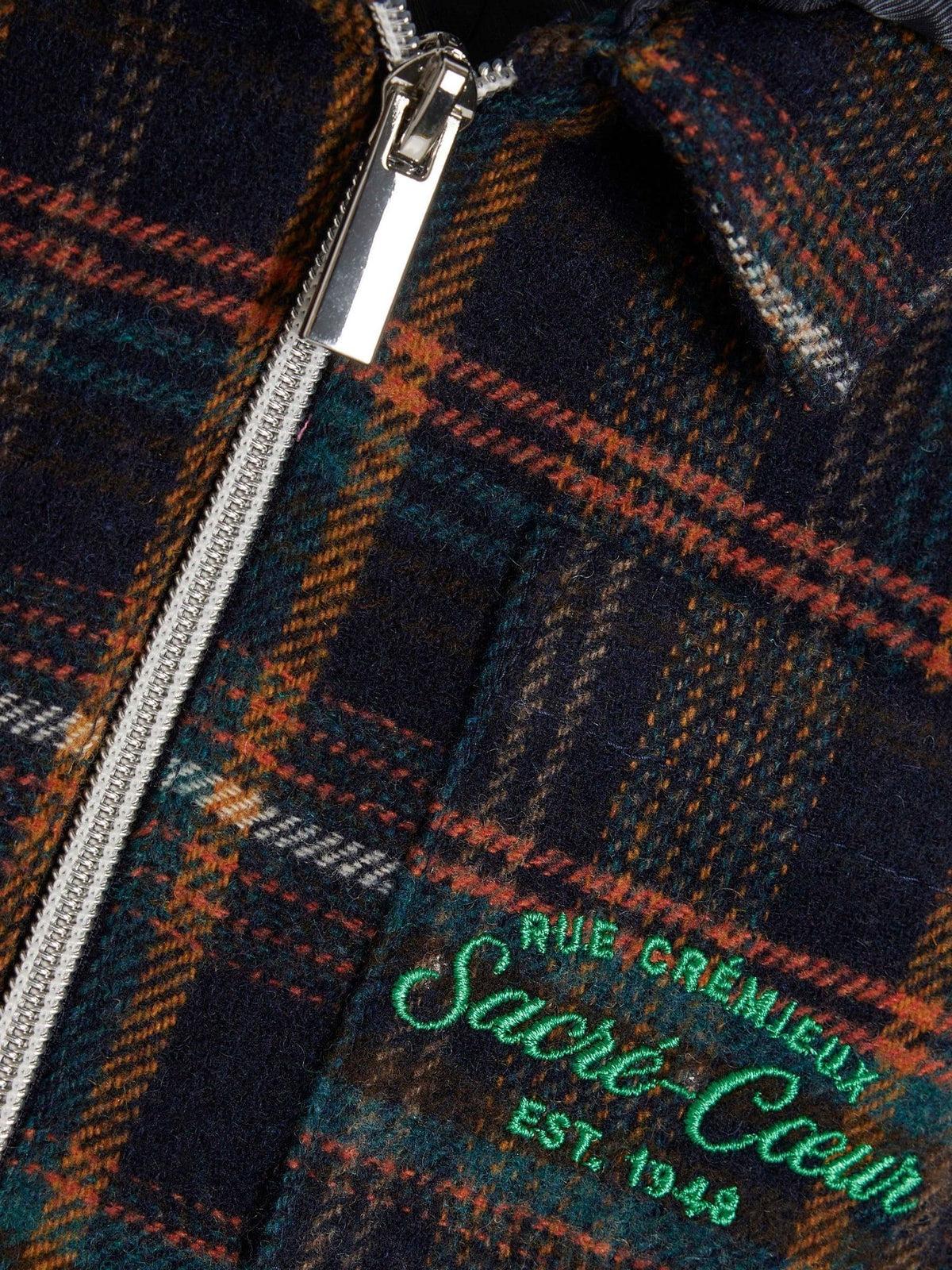 River Island Blue Quilted Check Jacket - image 3