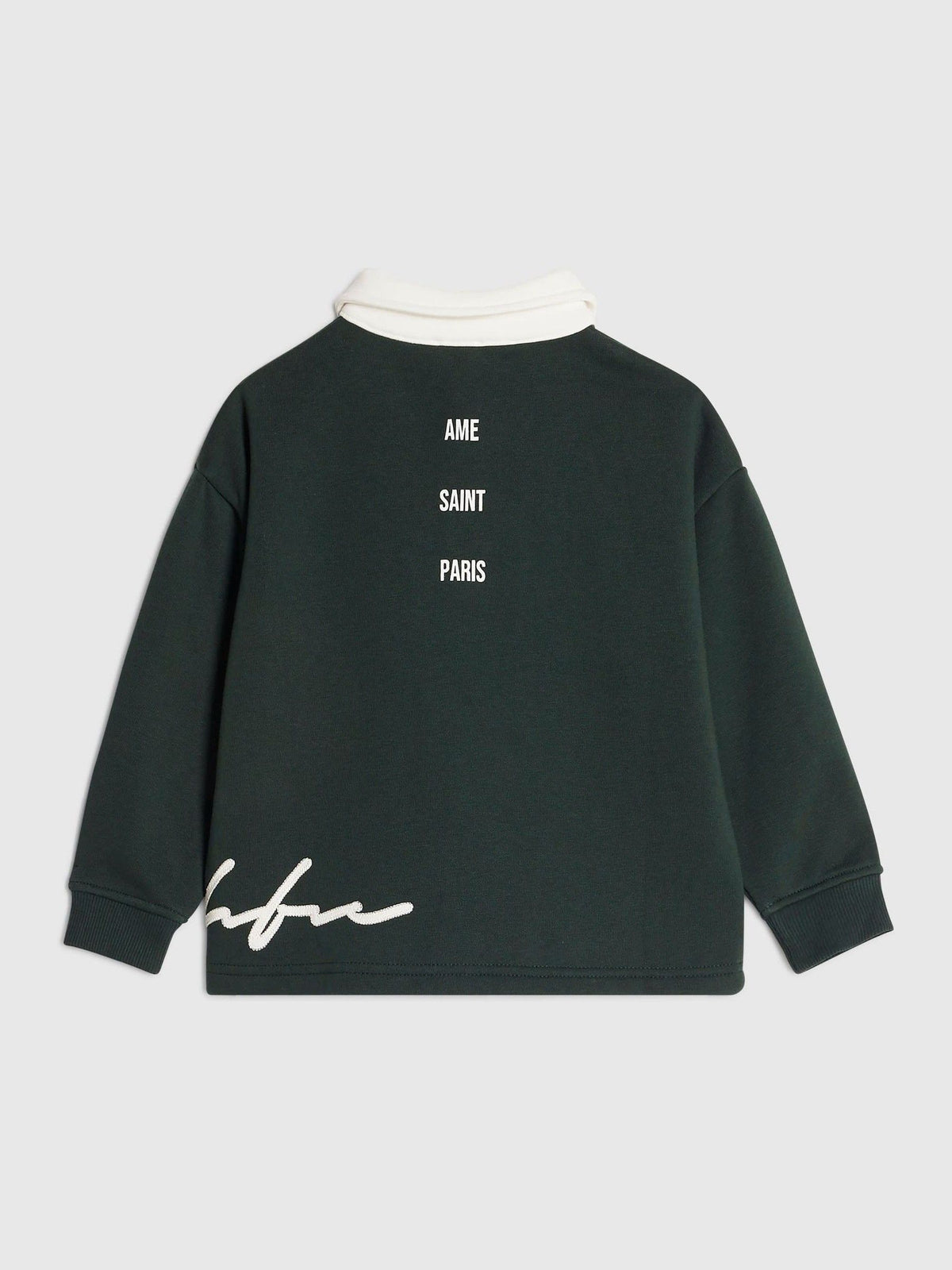 River Island Green Longsleeve Rugby Jumper - image 2