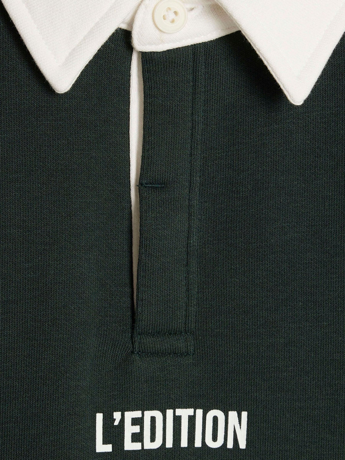 River Island Green Longsleeve Rugby Jumper - image 3