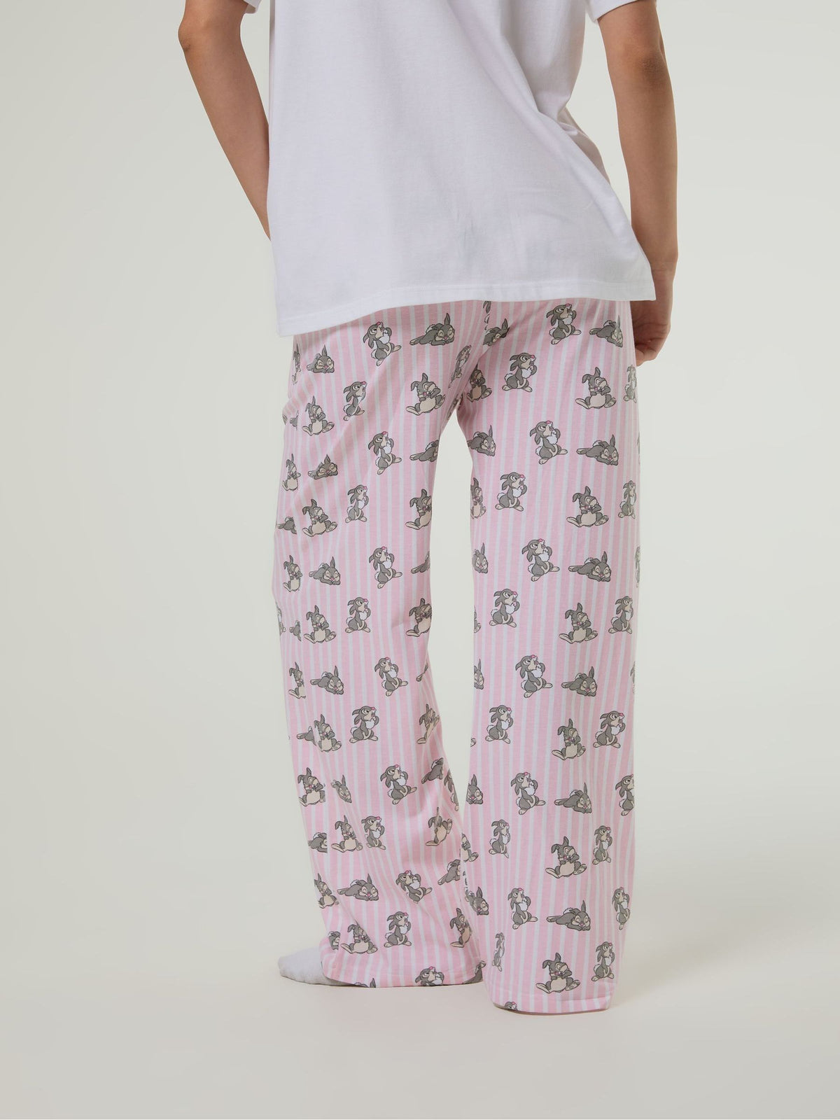Skinnydip White Disney Bambi T-Shirt and Trousers Set with Eye Mask - image 5
