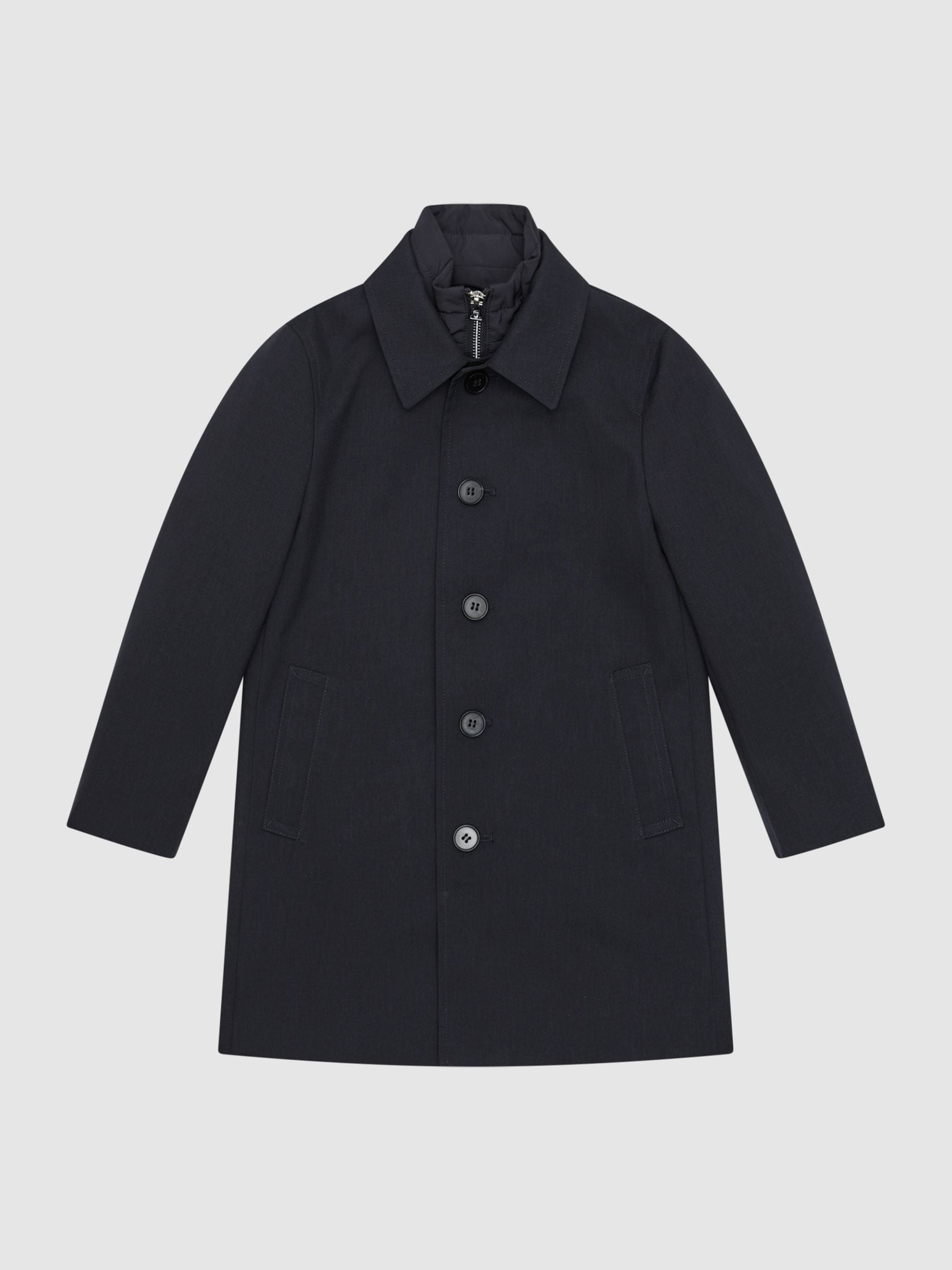 Dsiney Kidz - Reiss Navy Perrin 3-9 yrs Trench With Funnel-Neck Insert image 2