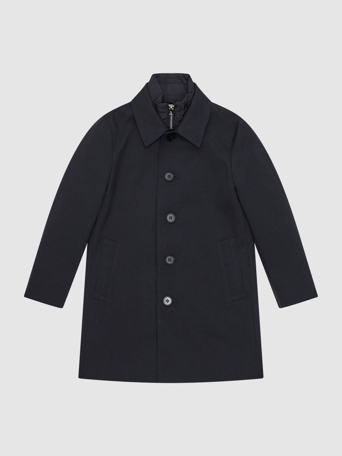 Dsiney Kidz - Reiss Navy Perrin 3-9 yrs Trench With Funnel-Neck Insert image 2