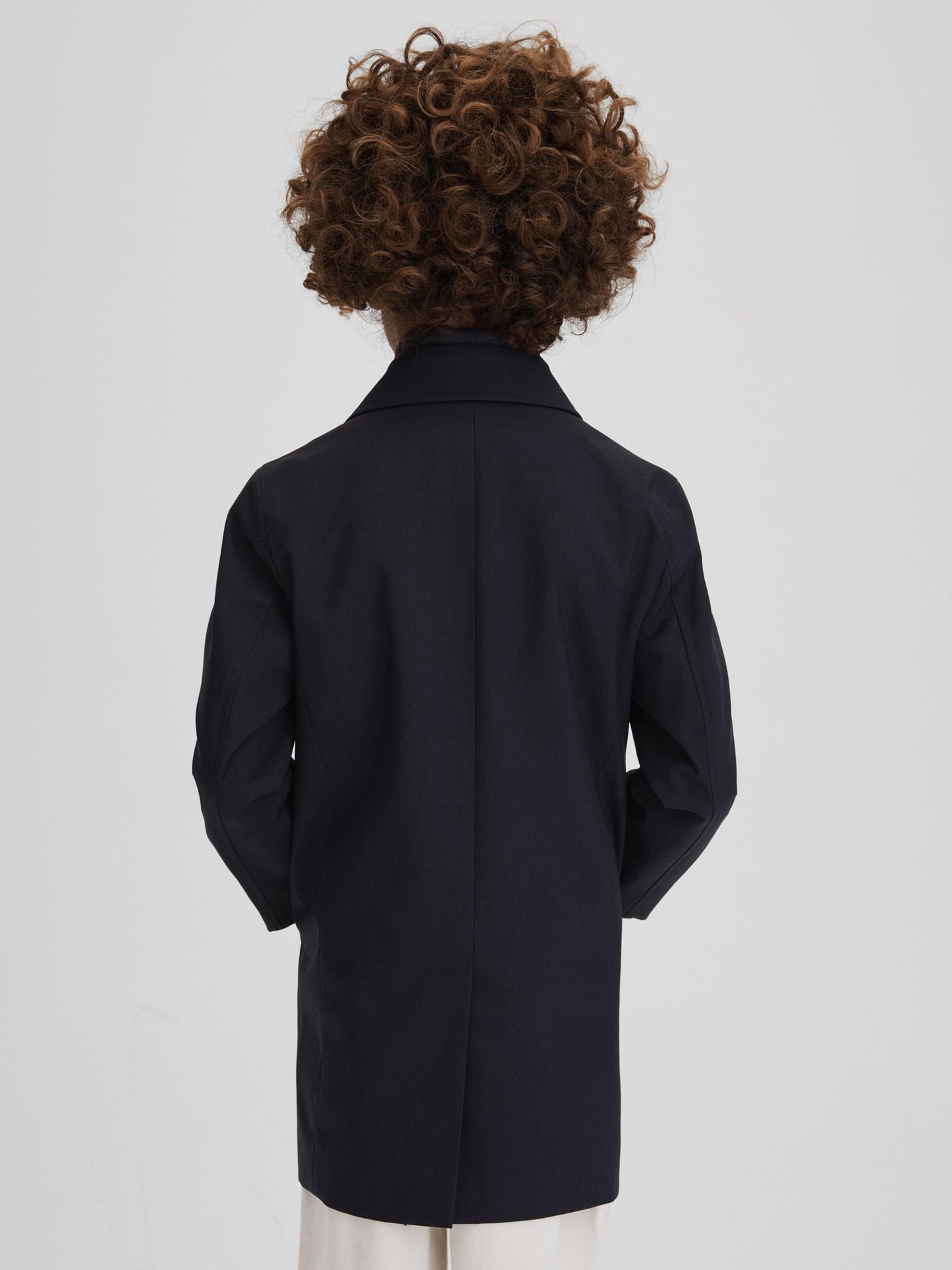 Dsiney Kidz - Reiss Navy Perrin 3-9 yrs Trench With Funnel-Neck Insert image 5
