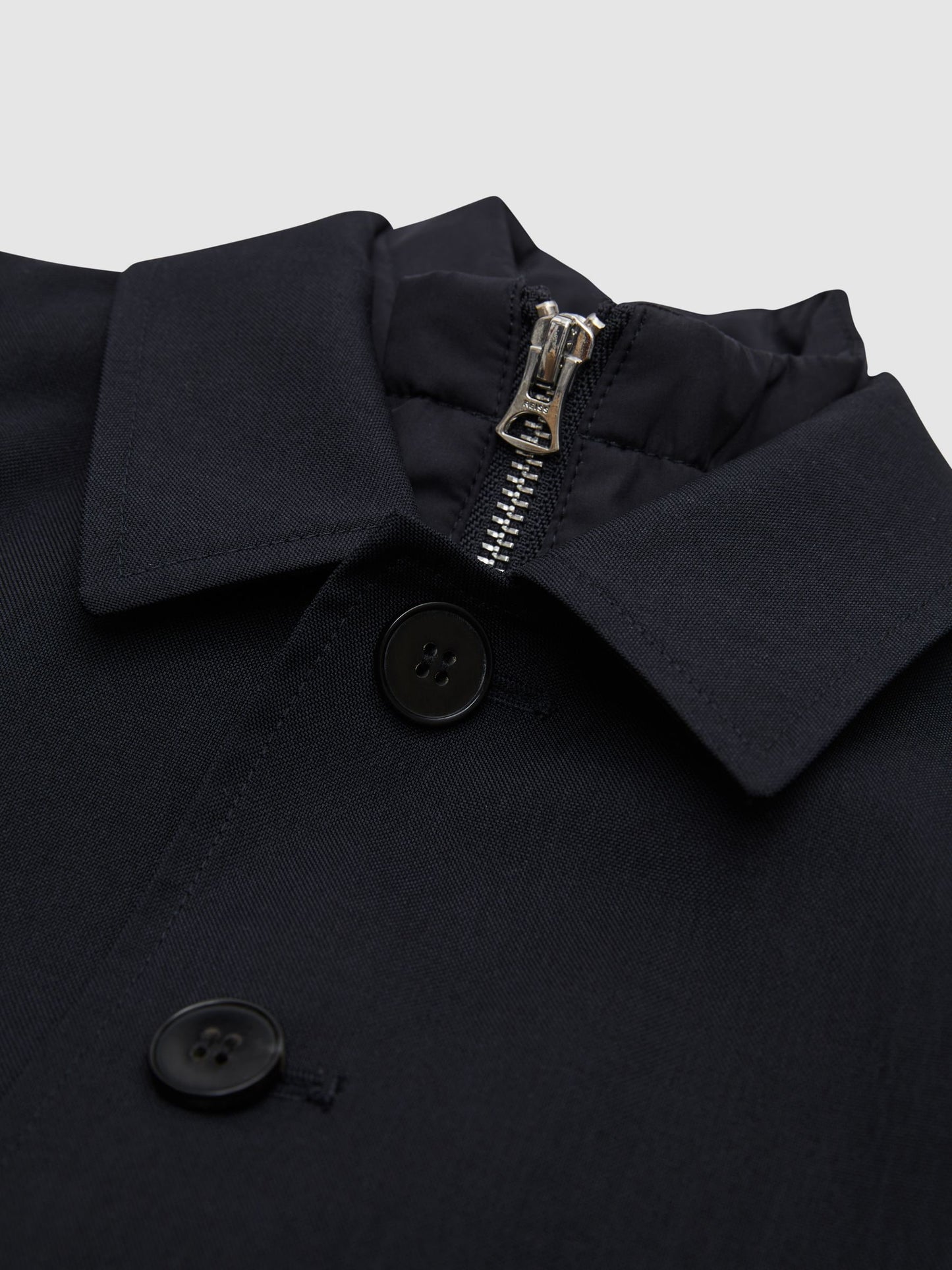 Dsiney Kidz - Reiss Navy Perrin 3-9 yrs Trench With Funnel-Neck Insert image 6