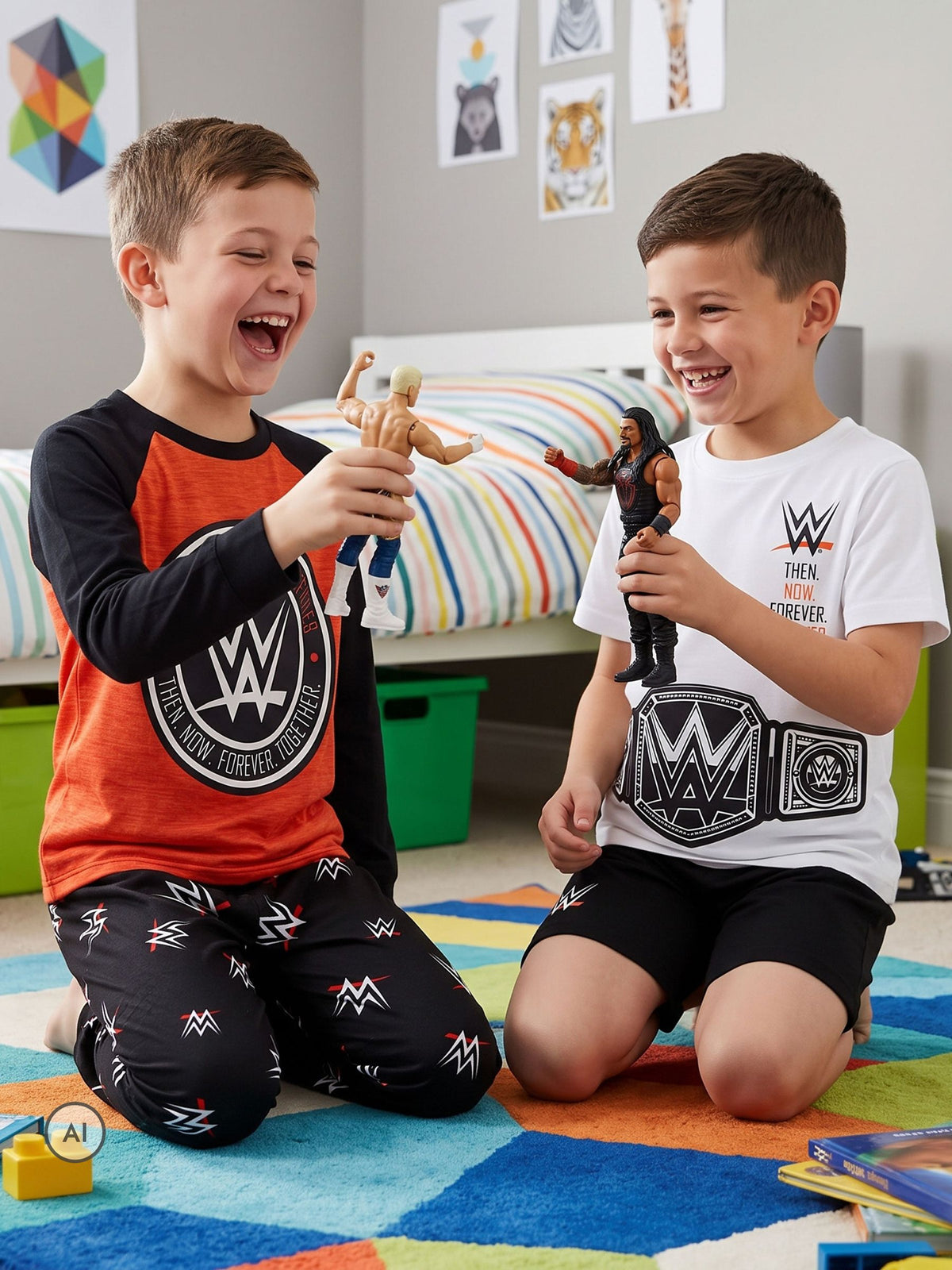 Character Red WWE Long Sleeve Pyjamas - image 10