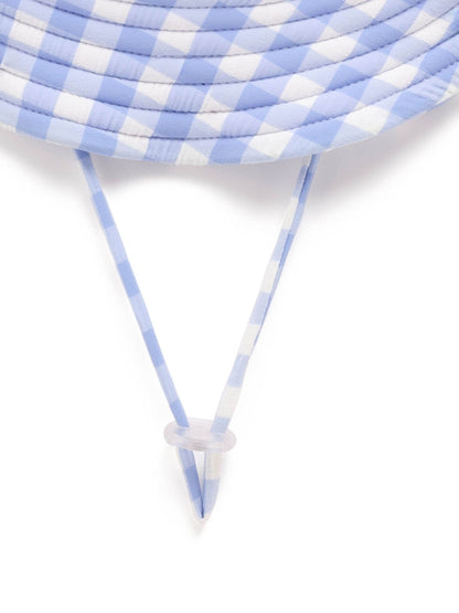 Purebaby Blue Wide Brim UPF50+ Swim Hat - image 2