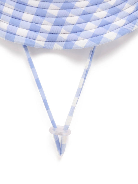 Purebaby Blue Wide Brim UPF50+ Swim Hat - image 2