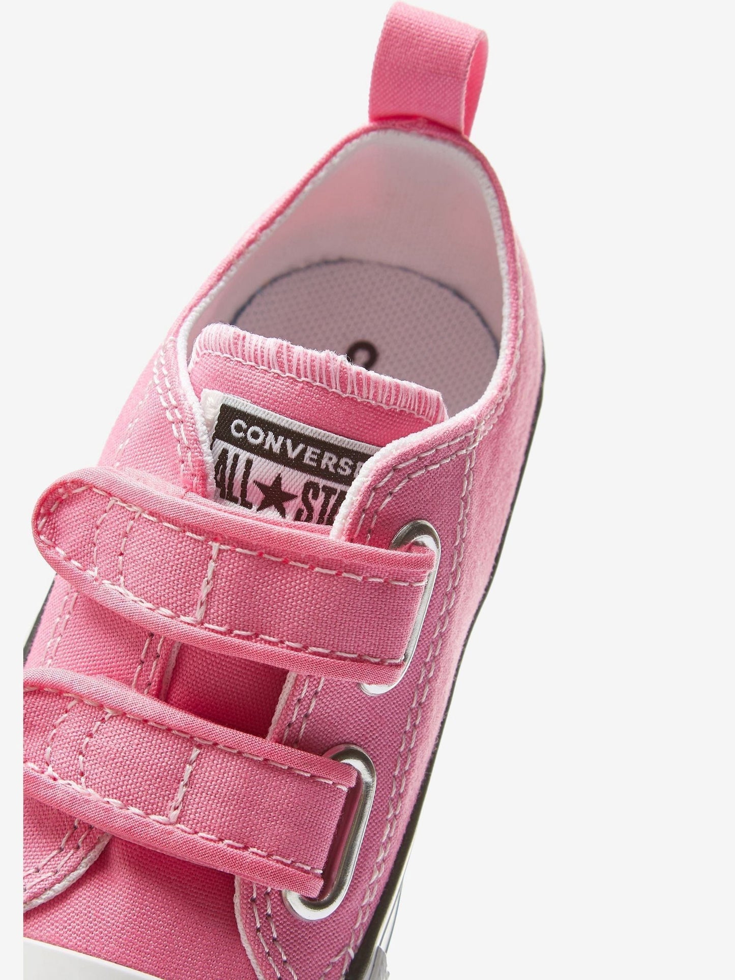 Converse Pink Hook and Loop Chuck Taylor All Star Infant Trainers image 5