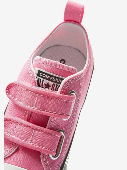 Converse Pink Hook and Loop Chuck Taylor All Star Infant Trainers image 5