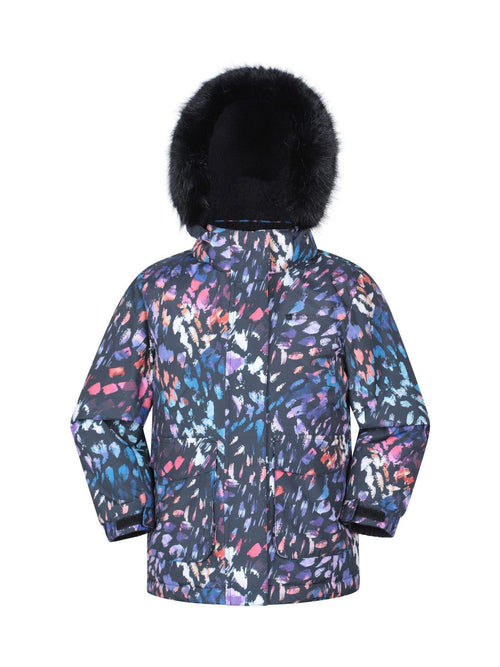 Dsiney Kidz - Mountain Warehouse Black Ranger Printed Kids Water Resistant Jacket image 1
