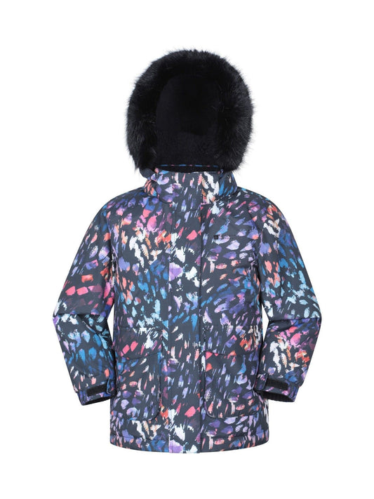 Dsiney Kidz - Mountain Warehouse Black Ranger Printed Kids Water Resistant Jacket image 1