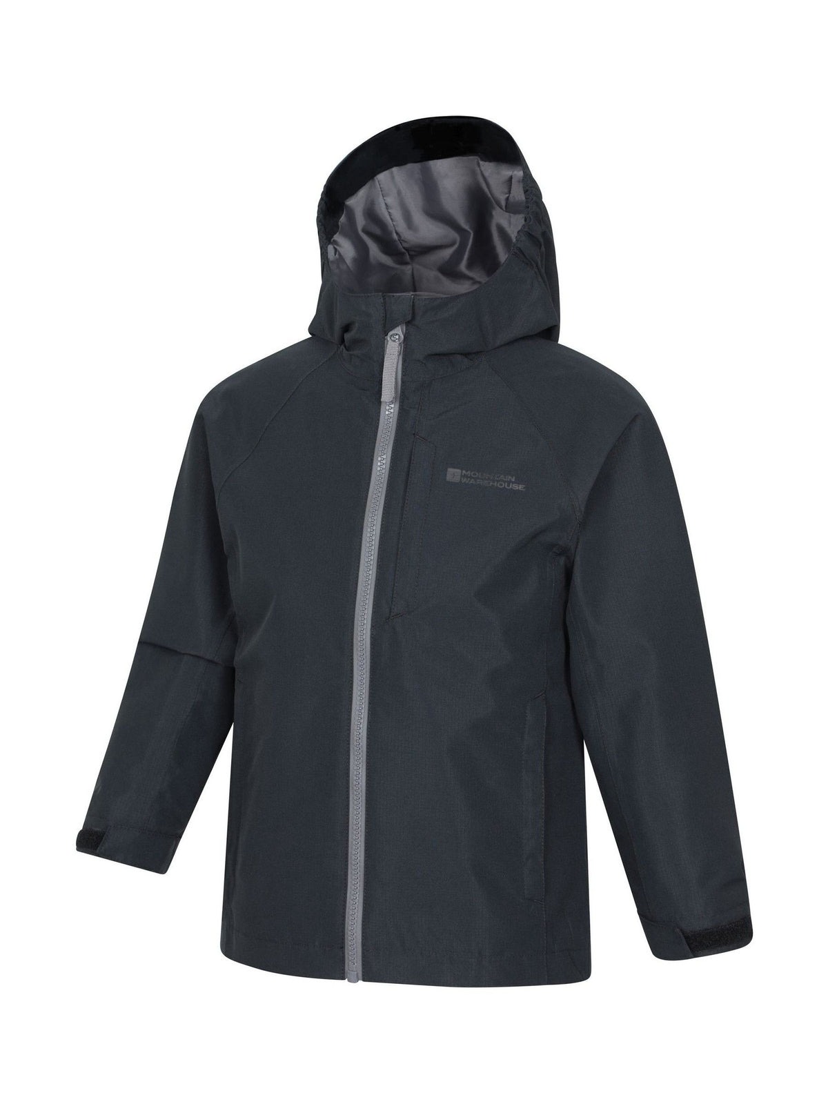 Dsiney Kidz - Mountain Warehouse Black Forest Shield Kids Waterproof Jacket image 2