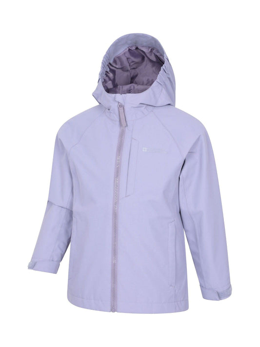 Dsiney Kidz - Mountain Warehouse Purple Forest Shield Kids Waterproof Jacket image 2