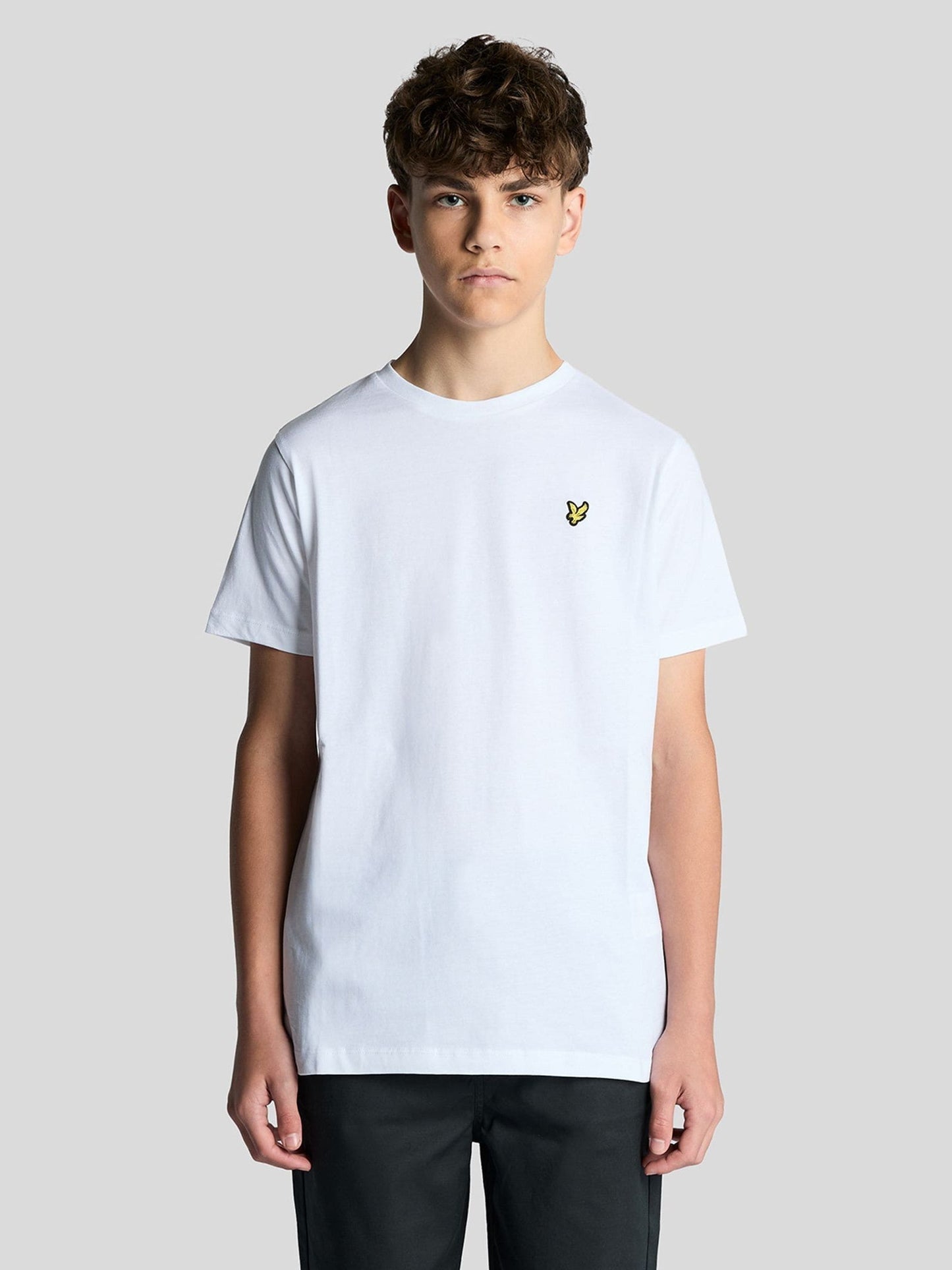 Dsiney Kidz - Lyle & Scott White Crew Neck T-Shirt image 1