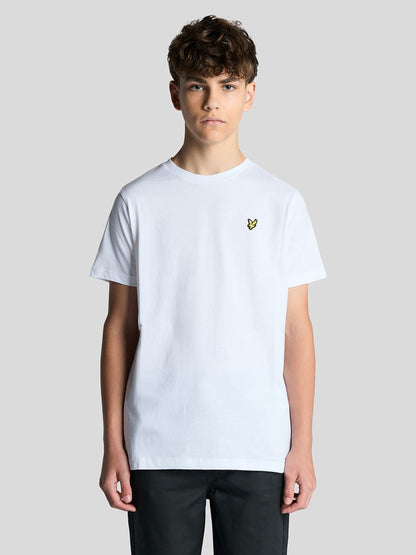 Dsiney Kidz - Lyle & Scott White Crew Neck T-Shirt image 1