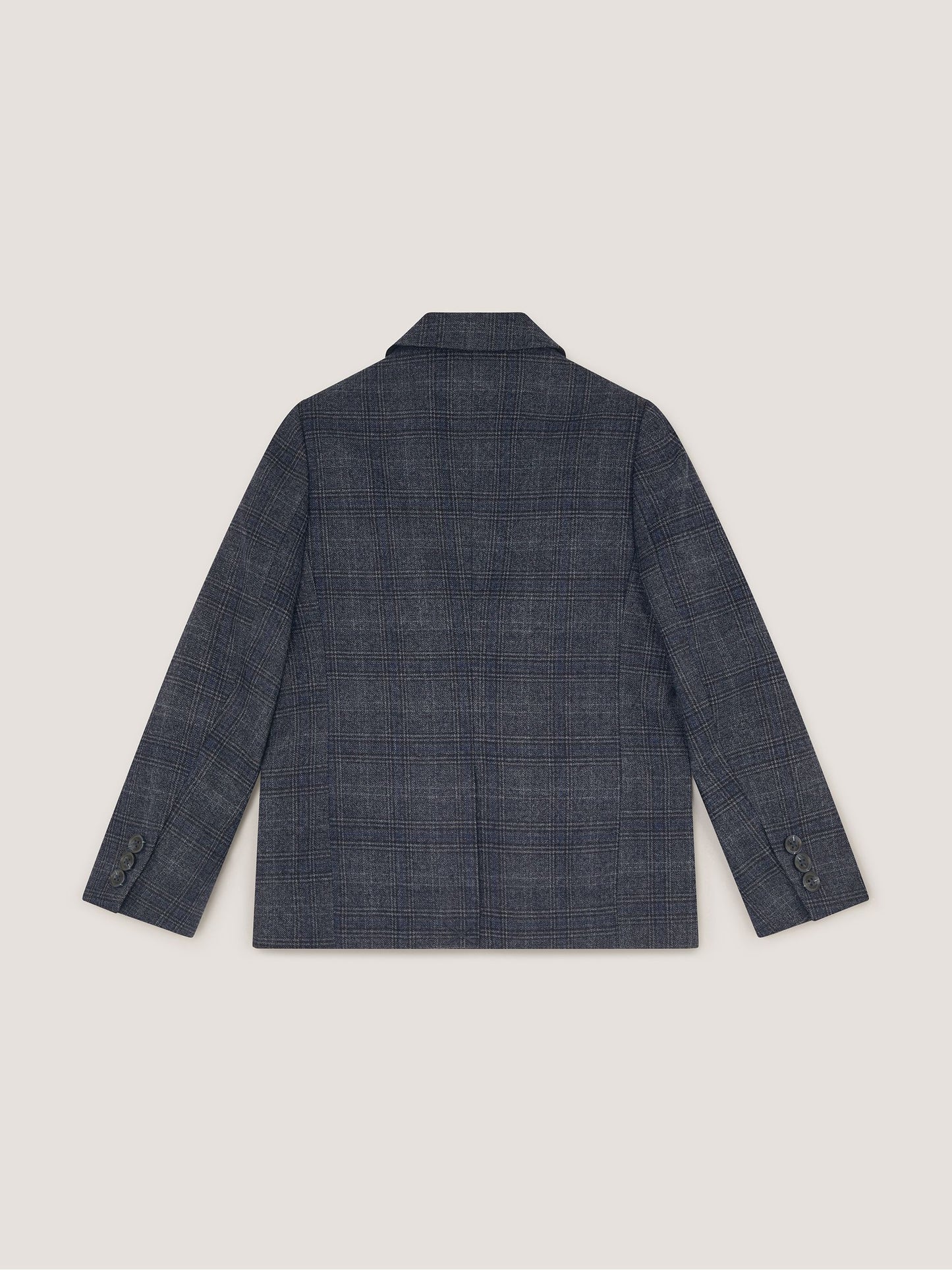 Dsiney Kidz - Monsoon Grey Rufus Check Suit Jacket image 3
