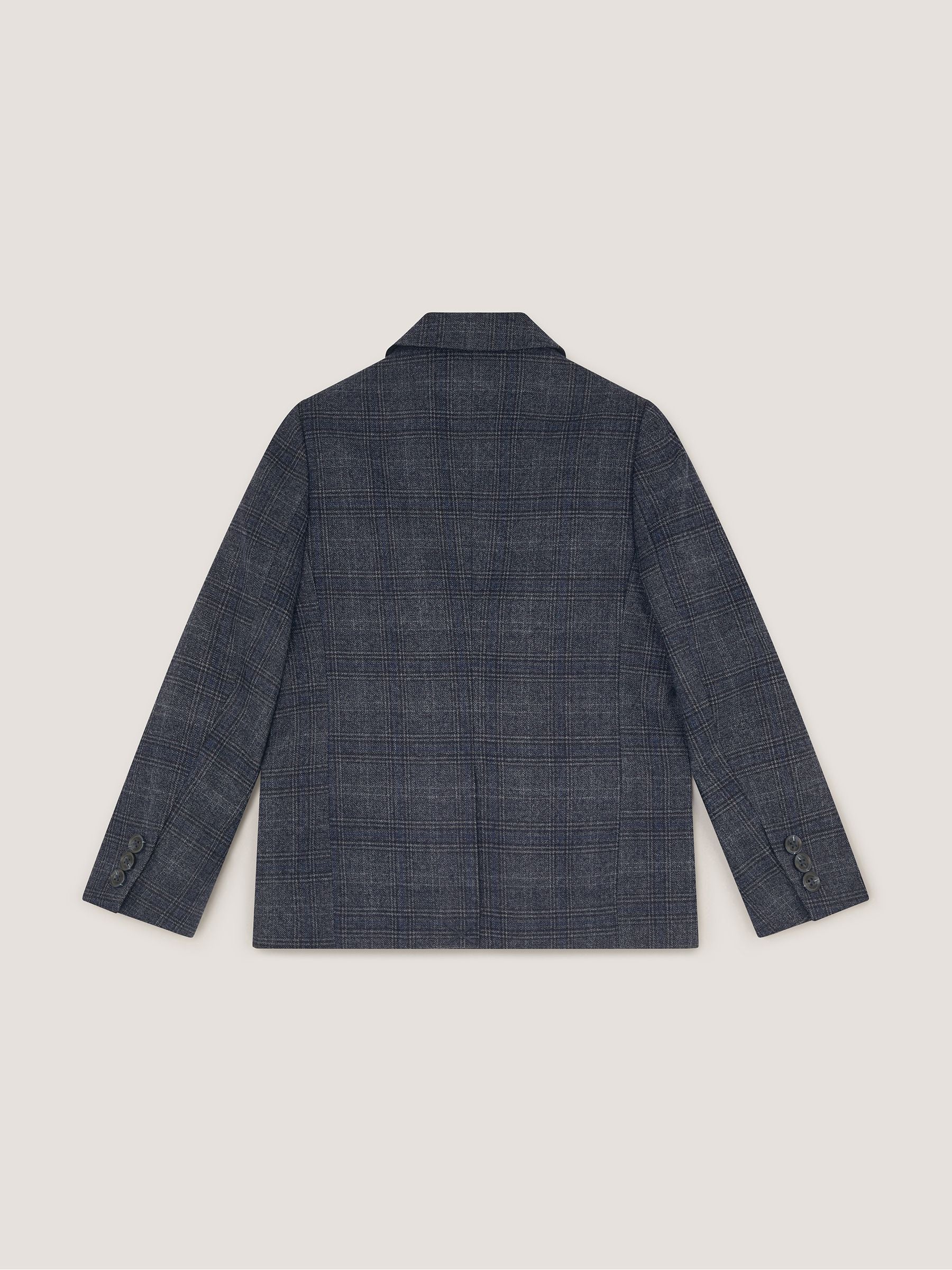 Dsiney Kidz - Monsoon Grey Rufus Check Suit Jacket image 3