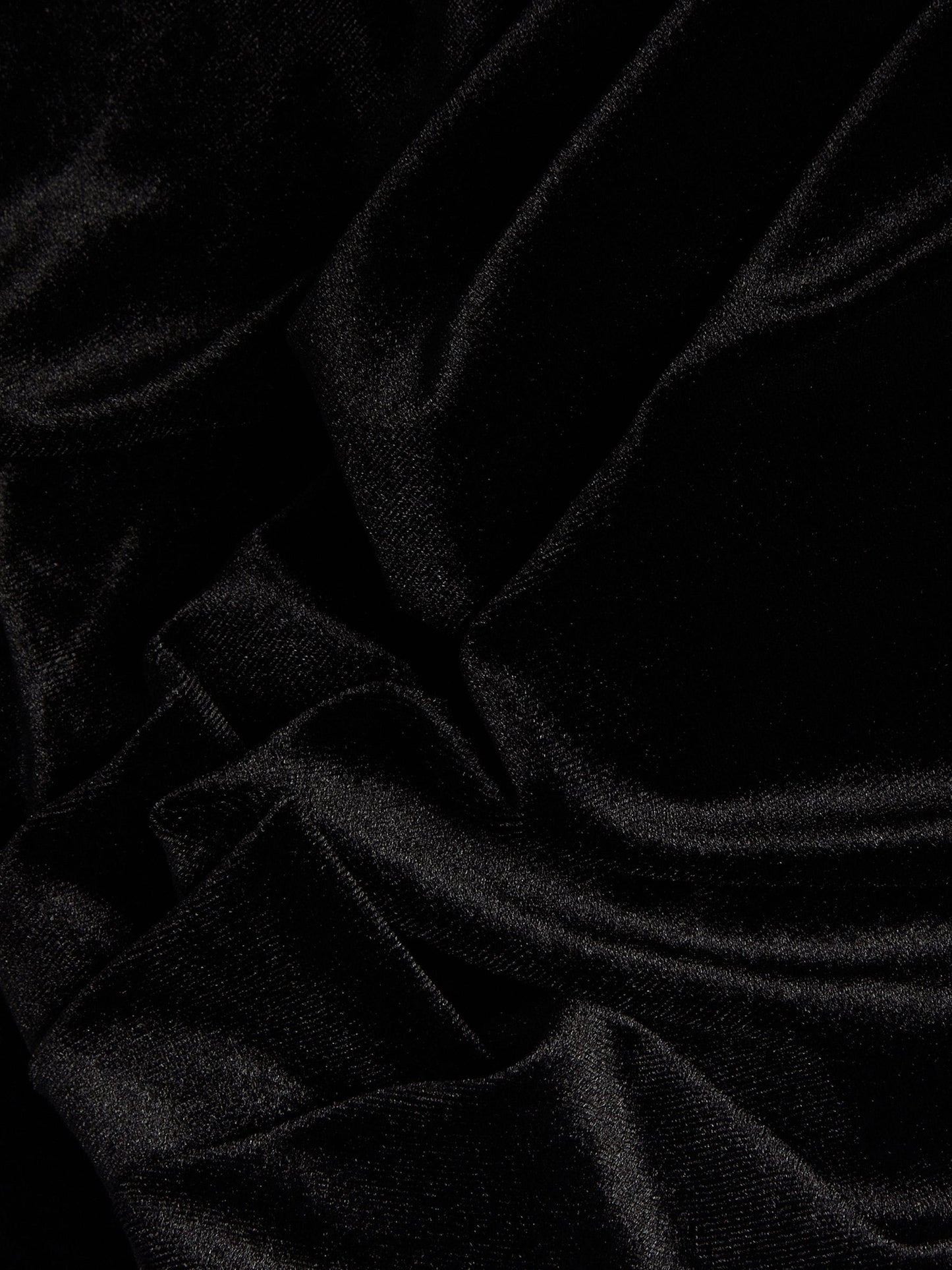 Dsiney Kidz - Monsoon Black One-Shoulder Velvet Skater Dress image 4