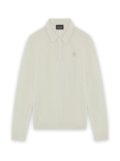 Dsiney Kidz - Lyle & Scott Cream Knitted Polo Shirt image 4
