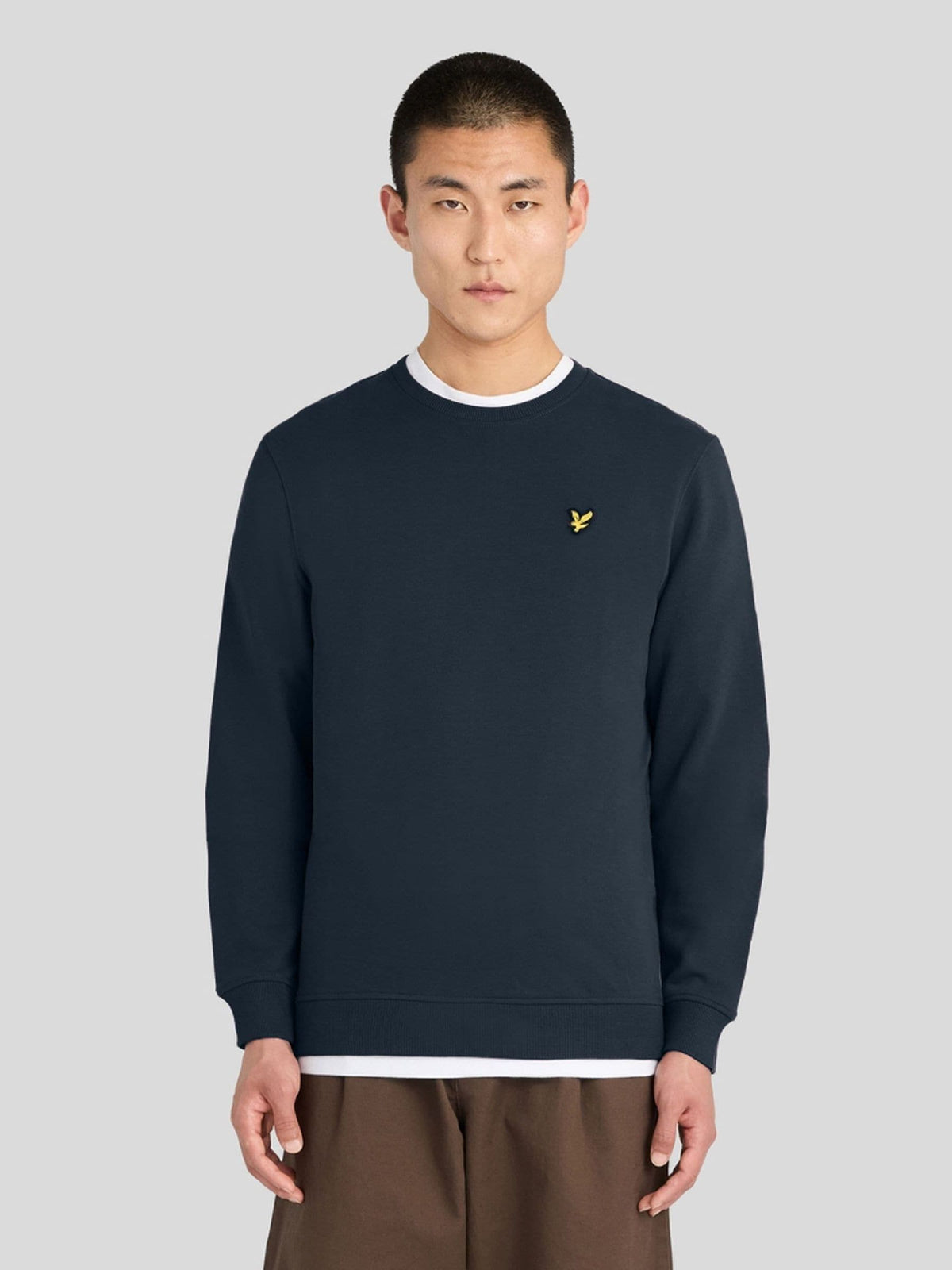 Dsiney Kidz - Lyle & Scott Navy Blue Crew Neck Sweatshirt image 1