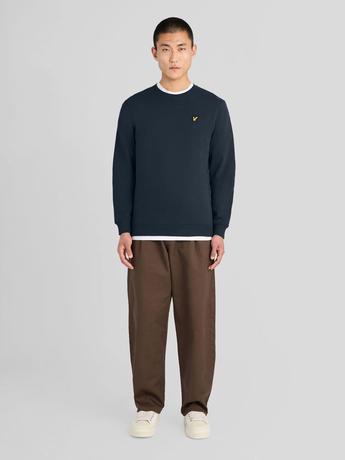 Dsiney Kidz - Lyle & Scott Navy Blue Crew Neck Sweatshirt image 3