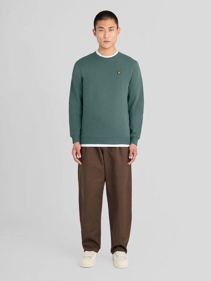 Dsiney Kidz - Lyle & Scott Green Crew Neck Sweatshirt image 2