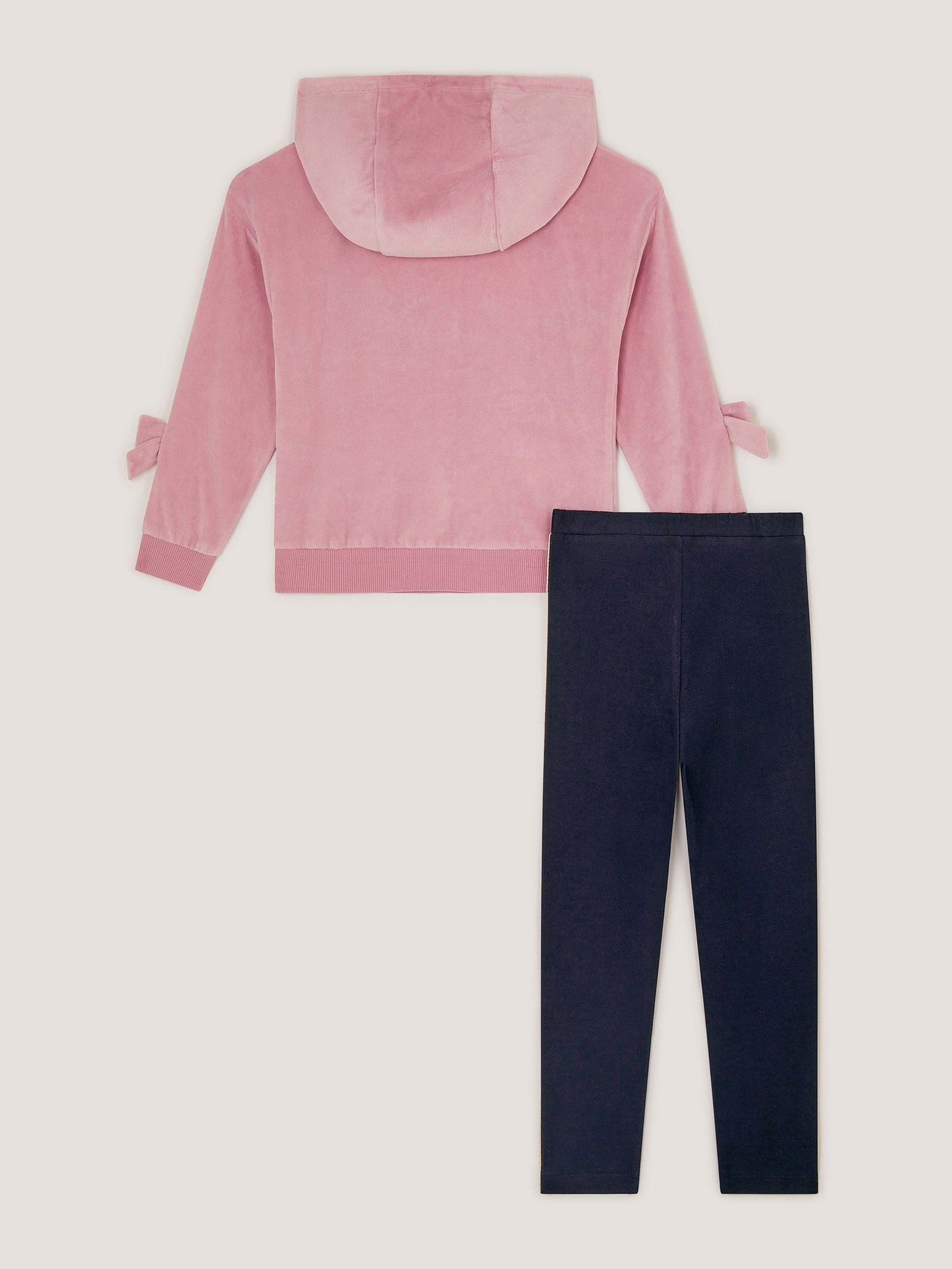 Dsiney Kidz - Monsoon Pink Sequin Butterfly Hoodie & Leggings Set image 3
