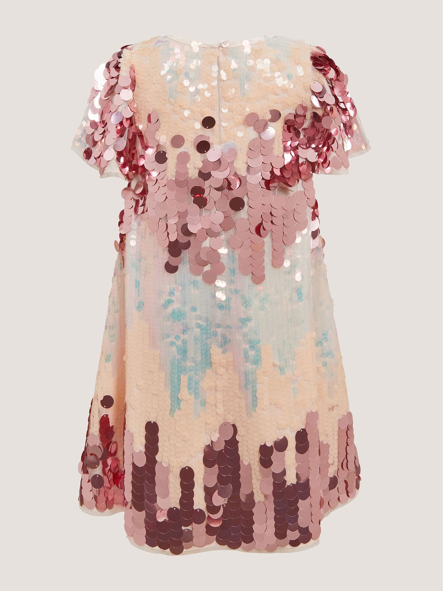 Dsiney Kidz - Monsoon Pink Ombré Sequin Party Dress image 3