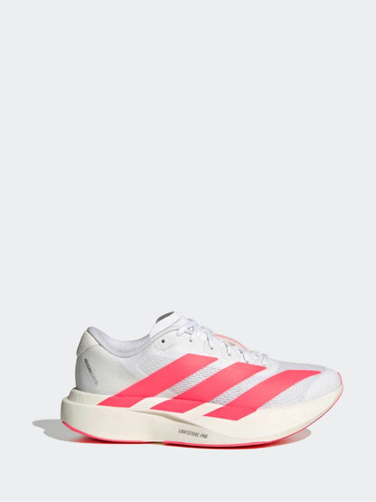 adidas White/Pink adizero Evo SL Junior Trainers image 1