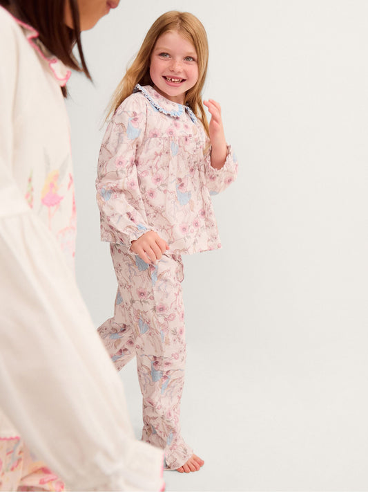Dsiney Kidz - Monsoon Pink Forest Fairy Long Pyjamas Set image 2