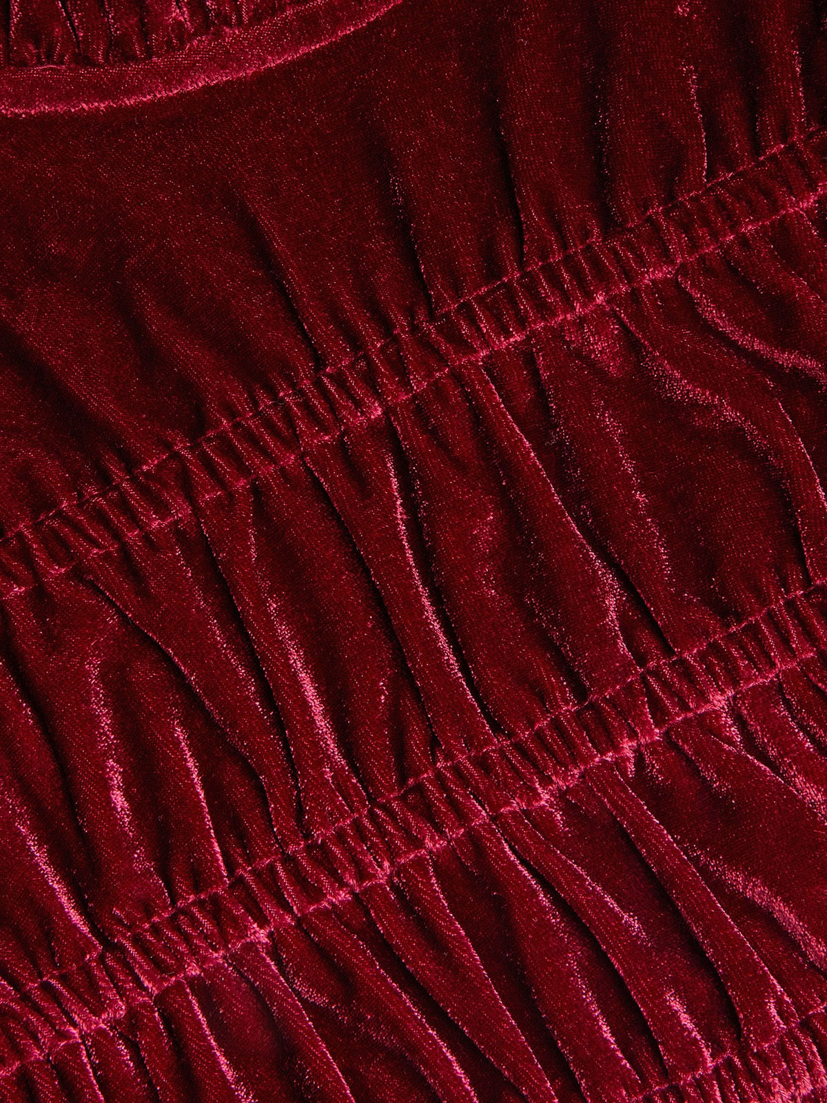 Dsiney Kidz - Monsoon Red Floral Velvet Disco Dress image 4