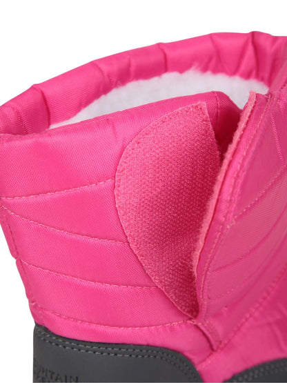Dsiney Kidz - Mountain Warehouse Pink Caribou Toddler Adaptive Snow Boots image 4