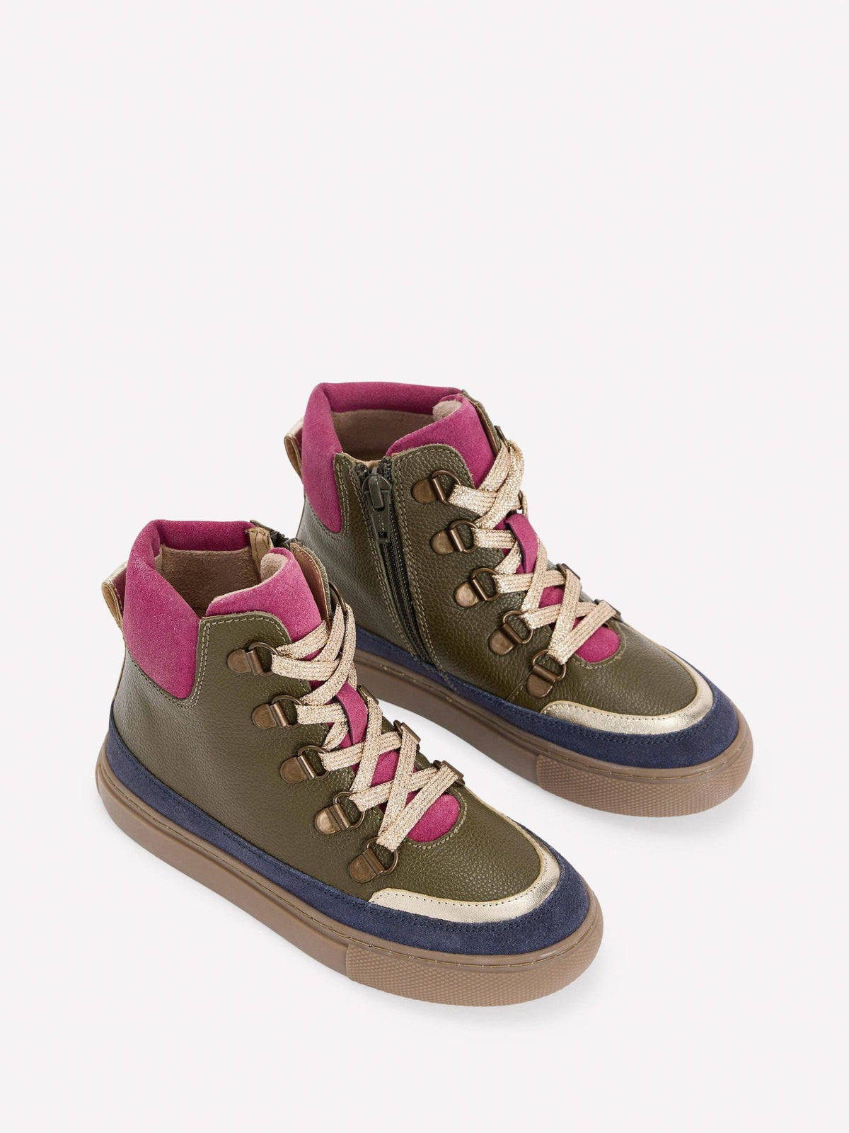 Boden Green Lace Up Boots - image 2