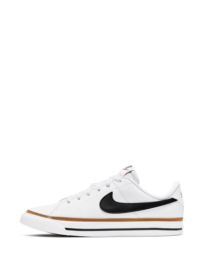 Nike White/Black Court Legacy Trainers image 2