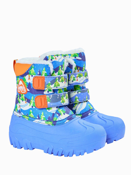 Frugi Blue Out and About Boots image 1