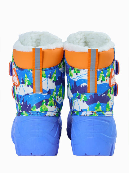 Frugi Blue Out and About Boots image 2