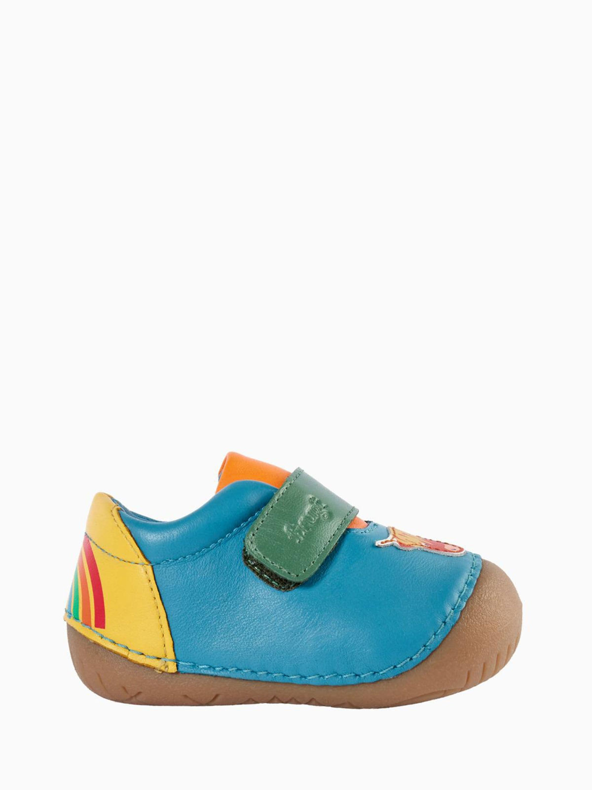 Frugi Blue Fjord First Walker Shoes - image 2